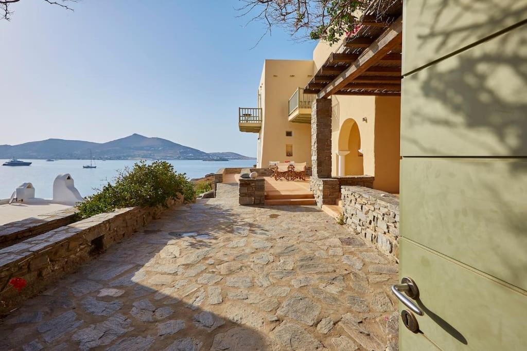 Ochre Dream, Beach Front & Sunset Villa Naousa エクステリア 写真
