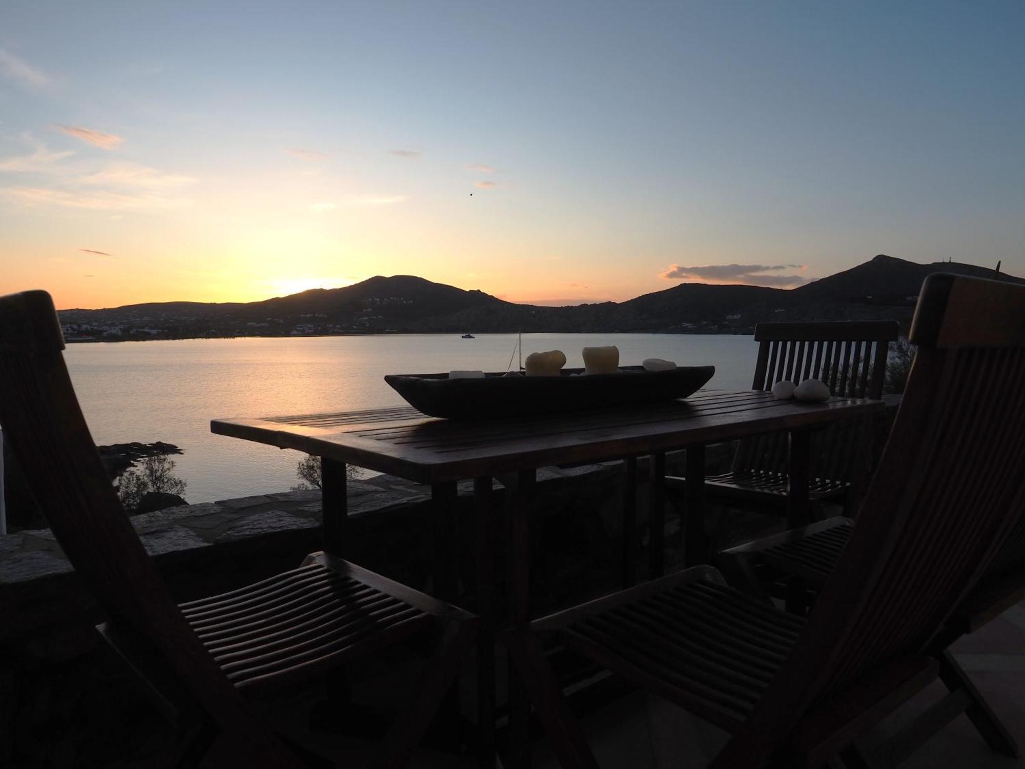 Ochre Dream, Beach Front & Sunset Villa Naousa エクステリア 写真