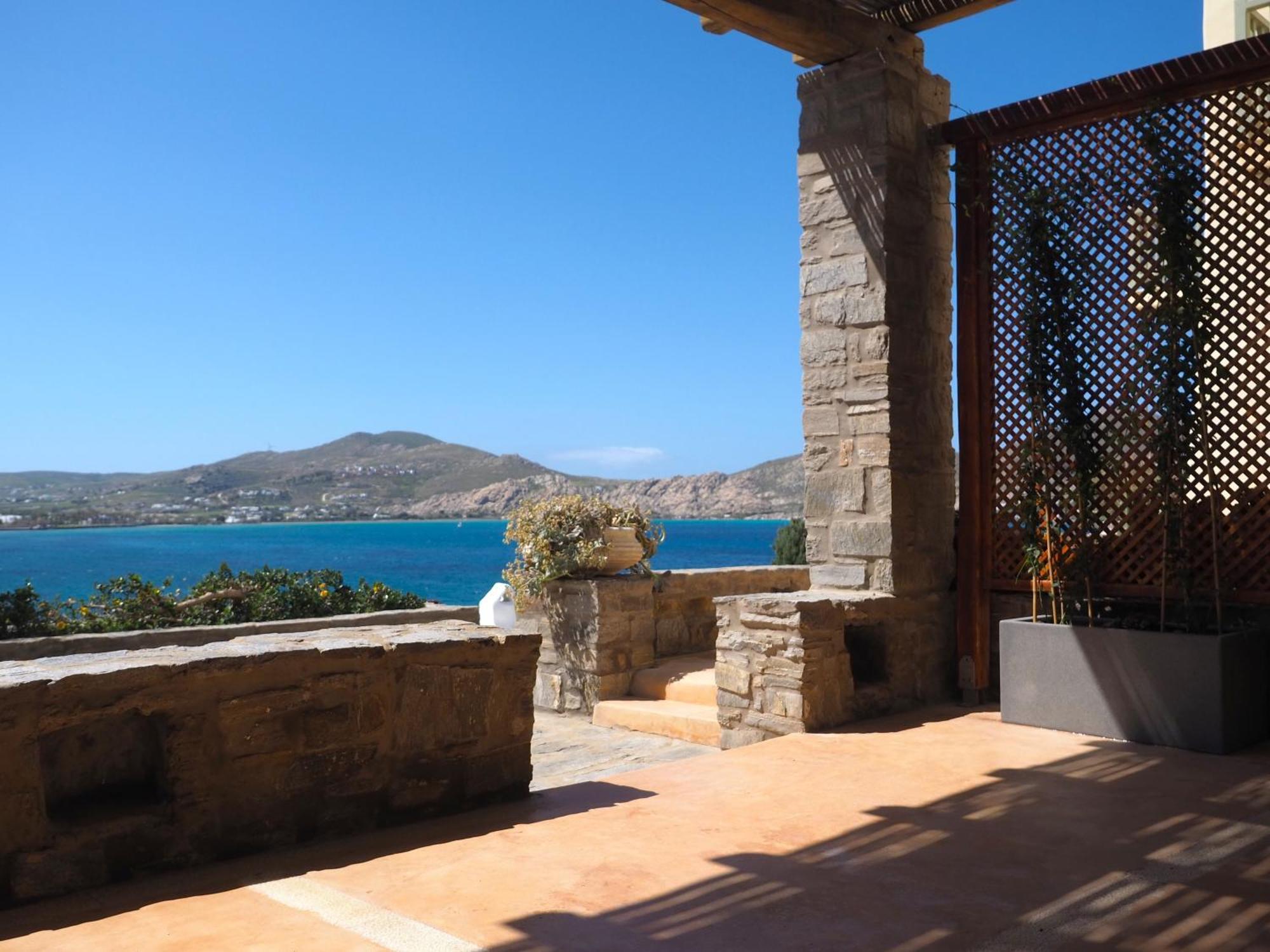 Ochre Dream, Beach Front & Sunset Villa Naousa エクステリア 写真
