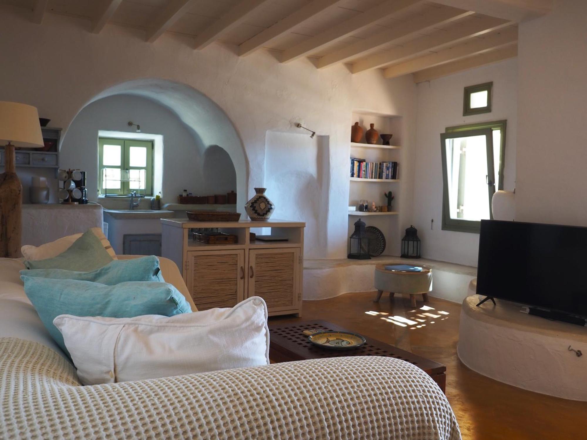 Ochre Dream, Beach Front & Sunset Villa Naousa エクステリア 写真